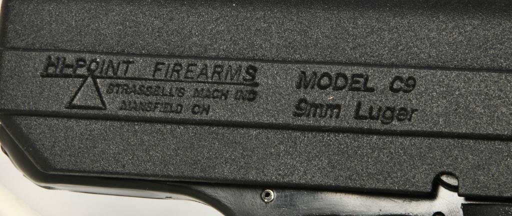 Hi-Point Model C9 9MM Semi Auto Pistol