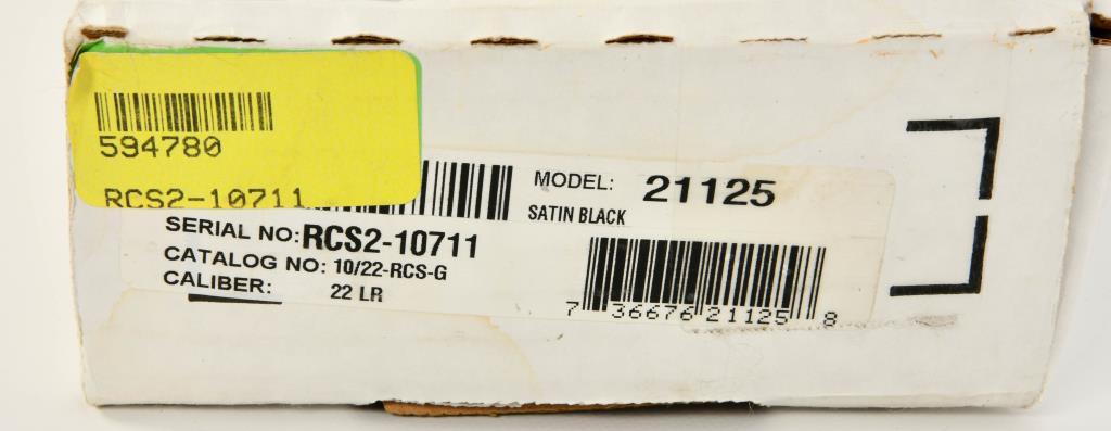 Ruger 10/22 Collector Series Dark Gray Carbine .22