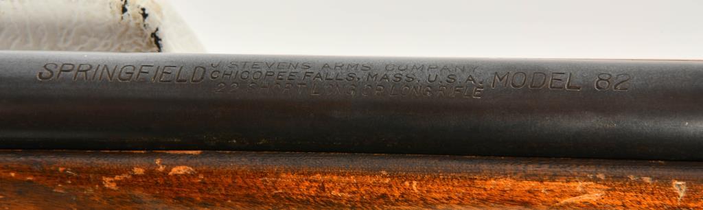 J. Stevens Springfield Model 82 Single Shot Rifle