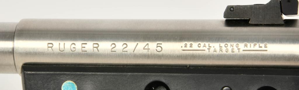 Ruger Target Model 22/45 MKIII Semi Auto Pistol