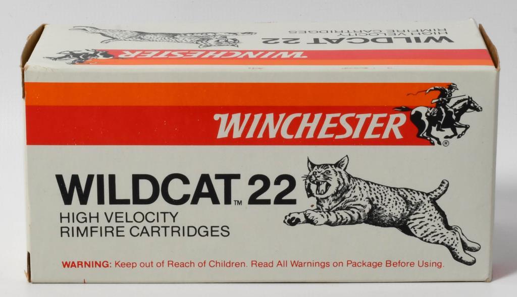 500 Rounds Of Winchester Wildcat .22 LR Ammunition