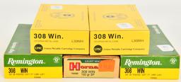100 Rounds Of .308 Winchester Ammunition