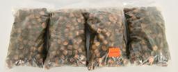 4 bags of Copper Caps Deep size