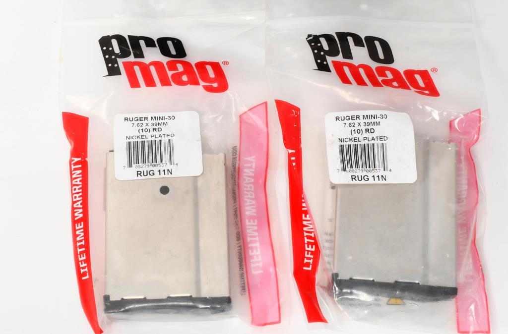 4 New Pro Mag Mini 30 10 Round Magazines