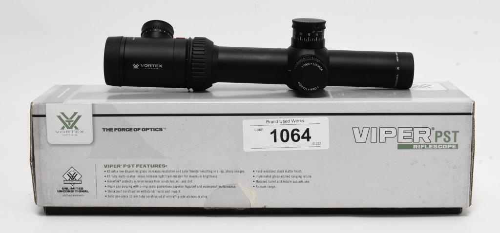 Vortex Optics Viper PST Rifle Scope