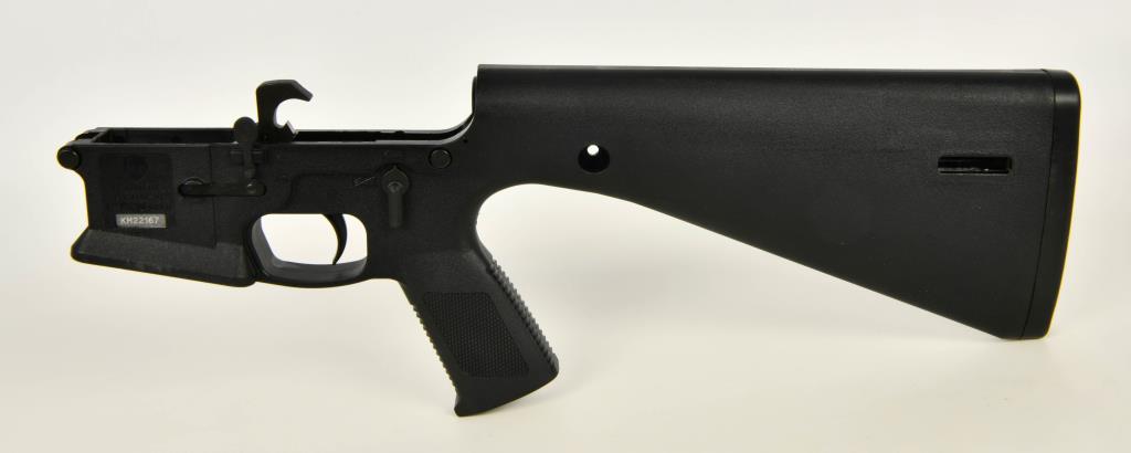 Black KP-15 Complete Mil-Spec FCG Polymer Receiver