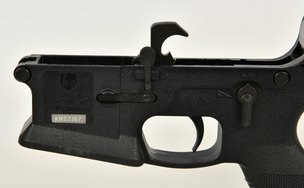 Black KP-15 Complete Mil-Spec FCG Polymer Receiver