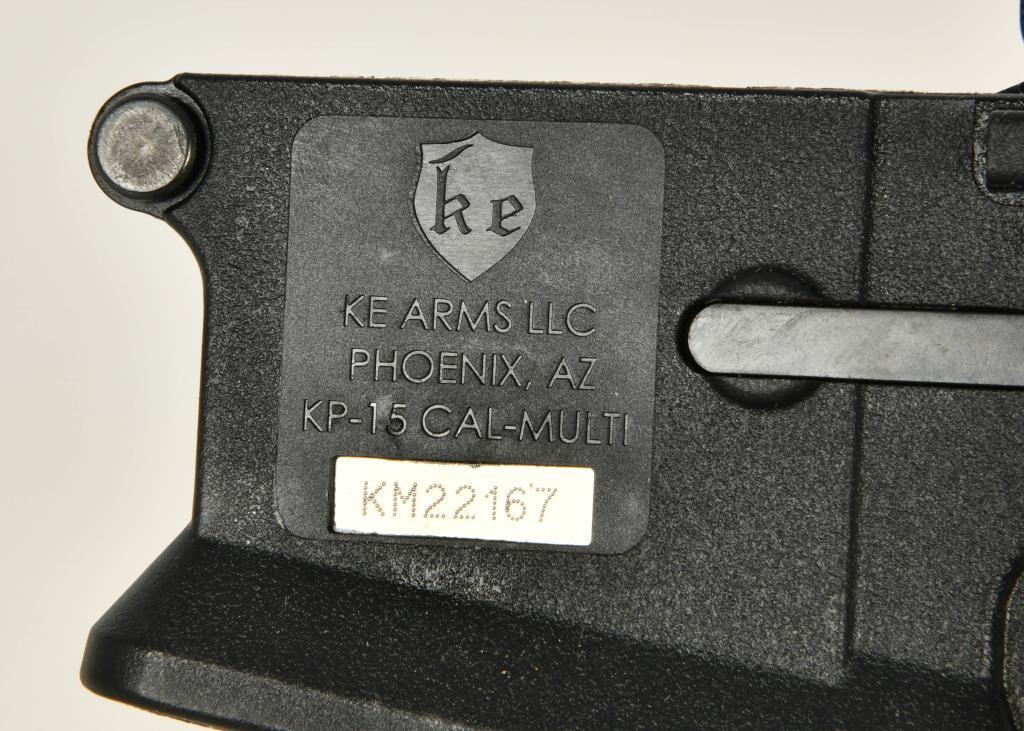 Black KP-15 Complete Mil-Spec FCG Polymer Receiver
