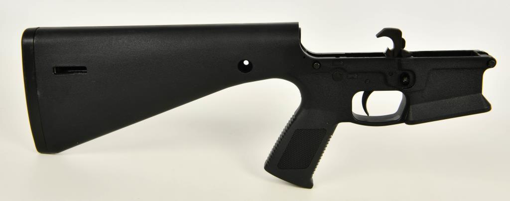 Black KP-15 Complete Mil-Spec FCG Polymer Receiver