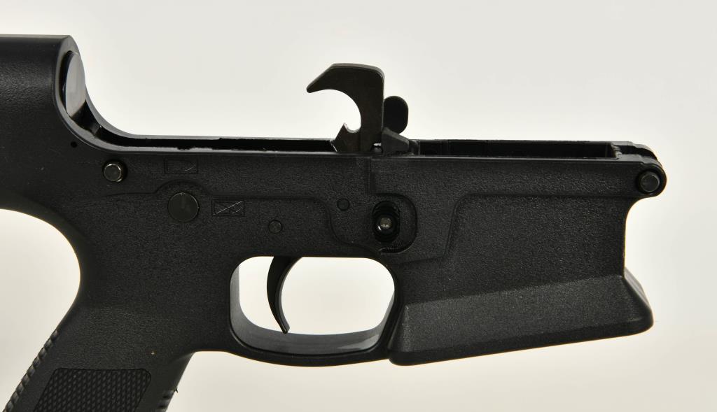 Black KP-15 Complete Mil-Spec FCG Polymer Receiver