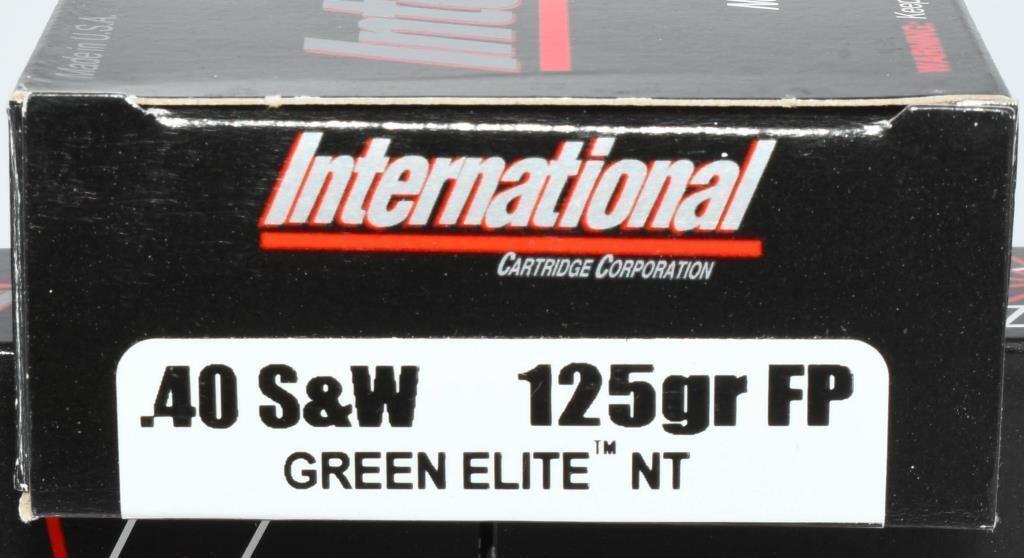 250 Rounds of International .40 S&W Ammunition