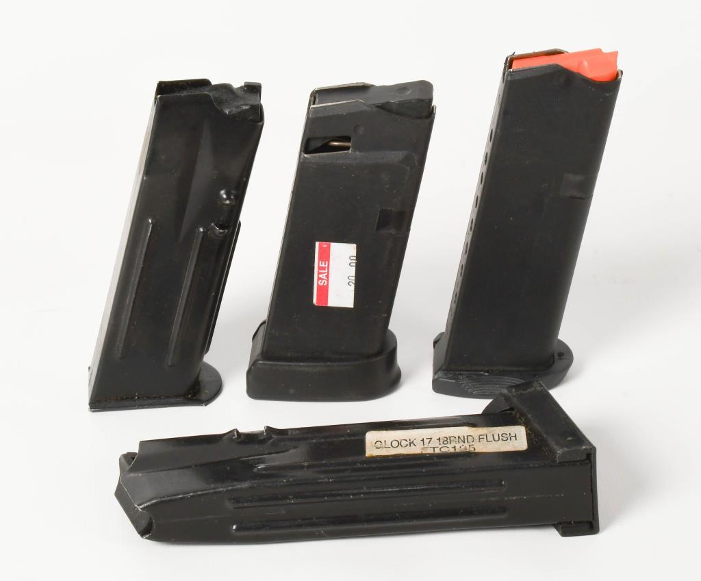 4 Glock Magazines