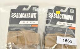 2 New Pairs Of BlackHawk S.O.L.A.G. Recon Gloves