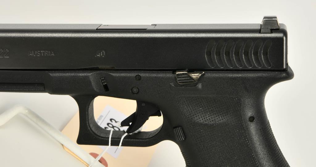 Department Marked Glock 22 Semi Auto Pistol .40