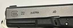 Department Marked Glock 22 Semi Auto Pistol .40