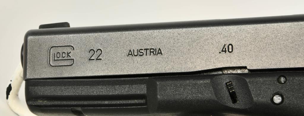 Department Marked Glock 22 Semi Auto Pistol .40
