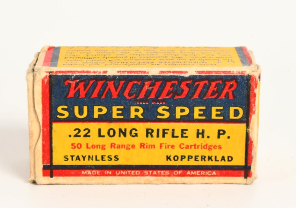 Collector Box of Winchester Super Speed .22 LR