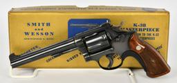 Clean Smith & Wesson K-38 Masterpiece Revolver .38