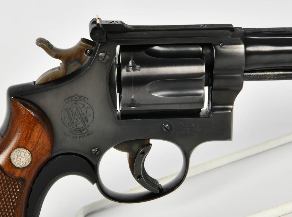 Clean Smith & Wesson K-38 Masterpiece Revolver .38
