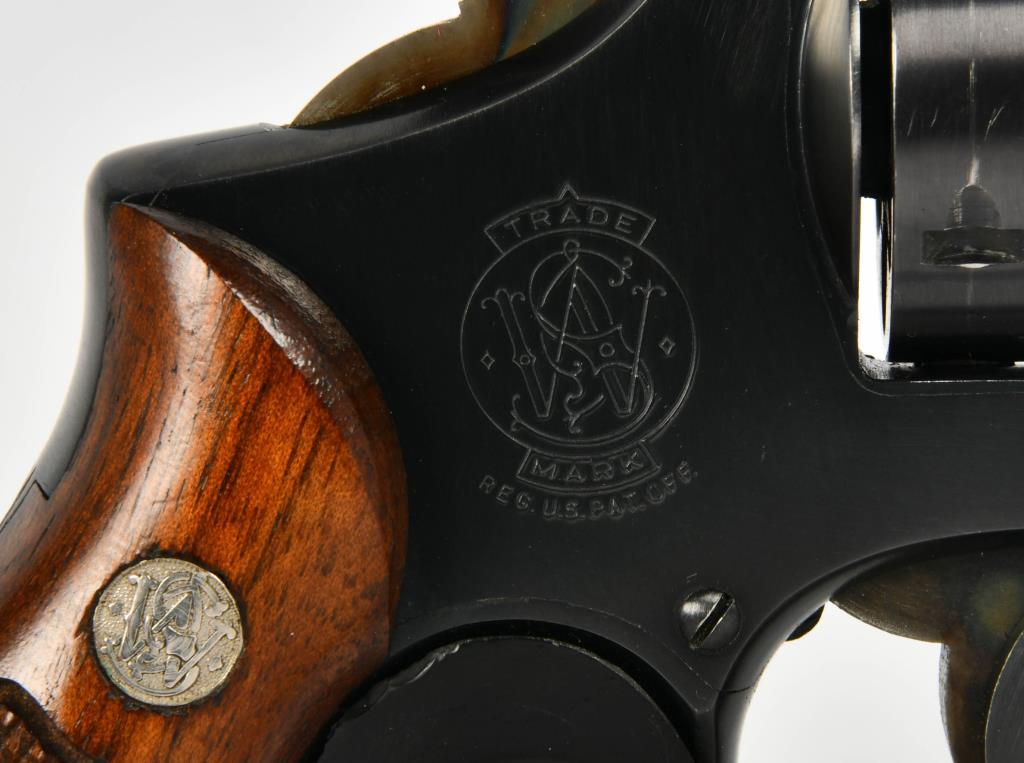 Clean Smith & Wesson K-38 Masterpiece Revolver .38