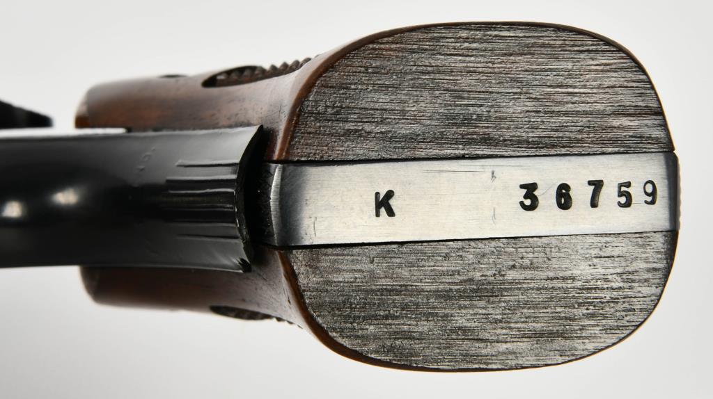 Clean Smith & Wesson K-38 Masterpiece Revolver .38