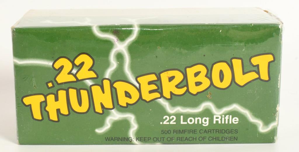 Brick of Remington .22 LR Thunderbolt