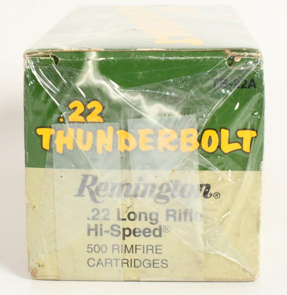 Brick of Remington .22 LR Thunderbolt