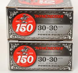 40 Rds Of Winchester .30-30 Win 150th Edition Ammo