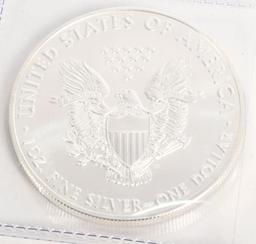 2 Uncirculated Silver Eagle 1 Oz Fine Silver Coins