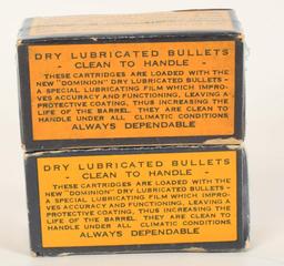 2 Collector Boxes of Dominion .22 Long Ammunition