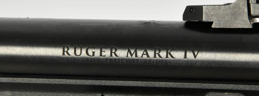 Ruger Mark IV 22/45 Blued 22 LR Semi Auto Pistol