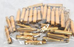 40 Count of .225 Win Empty Brass Casings
