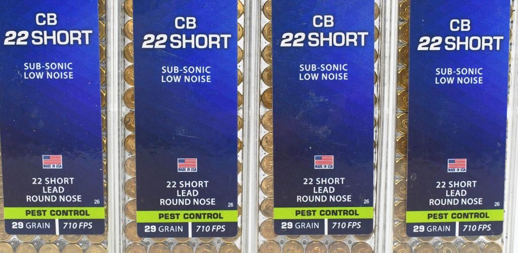 680 Rounds Of CCI .22 Short Ammunition