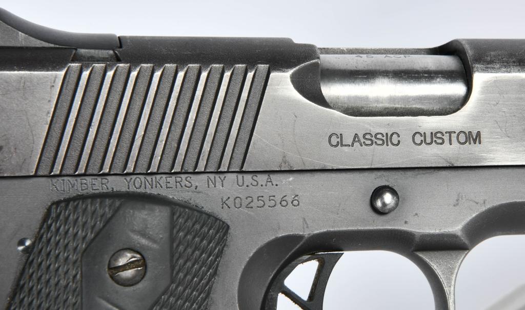 Kimber Classic Custom 1911 Pistol .45 ACP