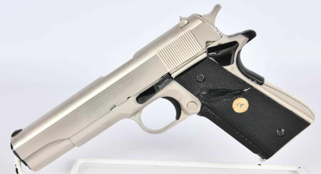 Colt Government MKIV Stainless 70 Series .45 ACP