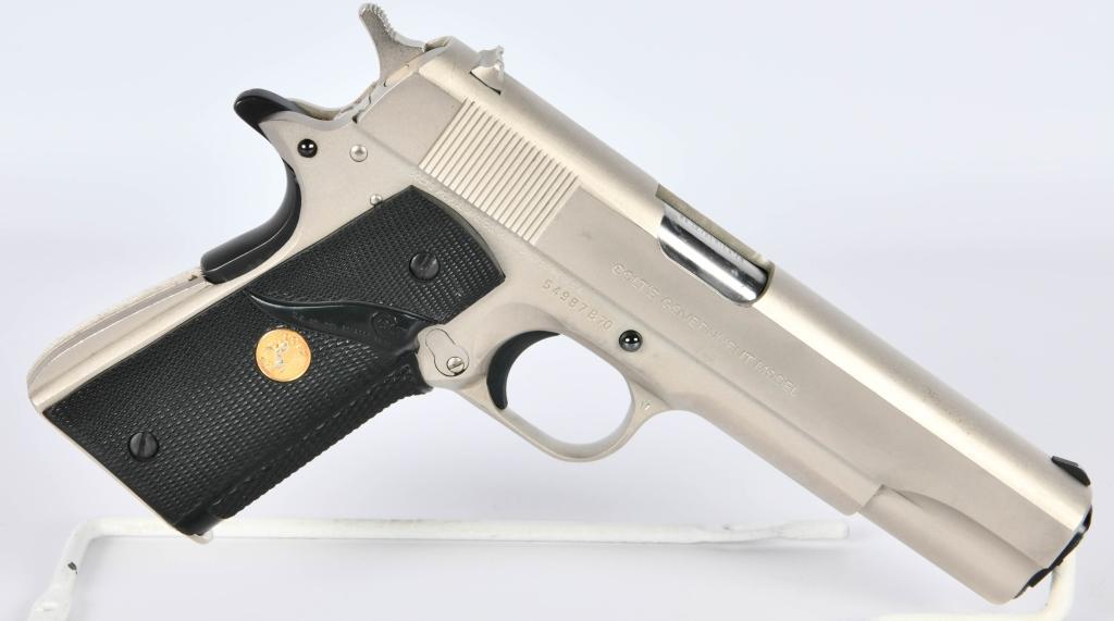 Colt Government MKIV Stainless 70 Series .45 ACP