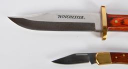 Set Of 2 New Collector Winchester Knives