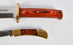 Set Of 2 New Collector Winchester Knives