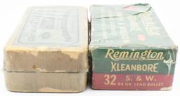2 Collector Boxes of .32 S&W Caliber Ammunition