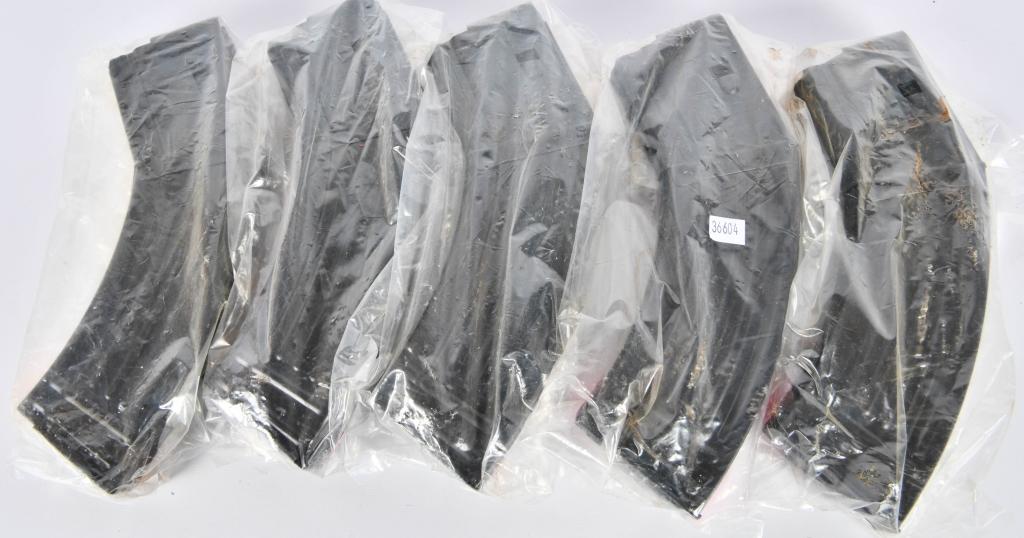 Lot of 5 Colt Sporter 7.62X39 Magazines 30 Rounds