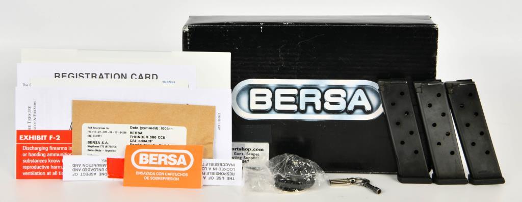 Bersa Thunder .380 CC Semi Auto Pistol