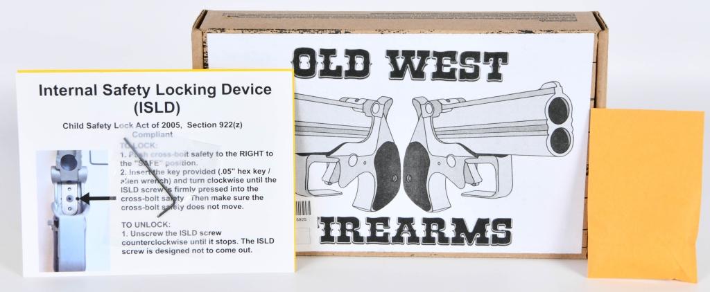 Old West Firearms Model BBG Derringer 9MM
