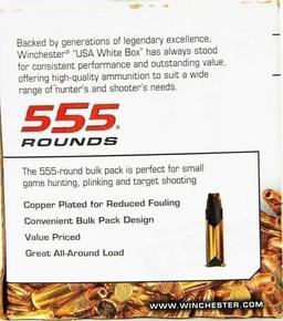 555 Rounds Of Winchester .22 LR Ammunition