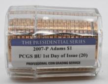 Uncirculated PCGS Presidential Series Coin Set