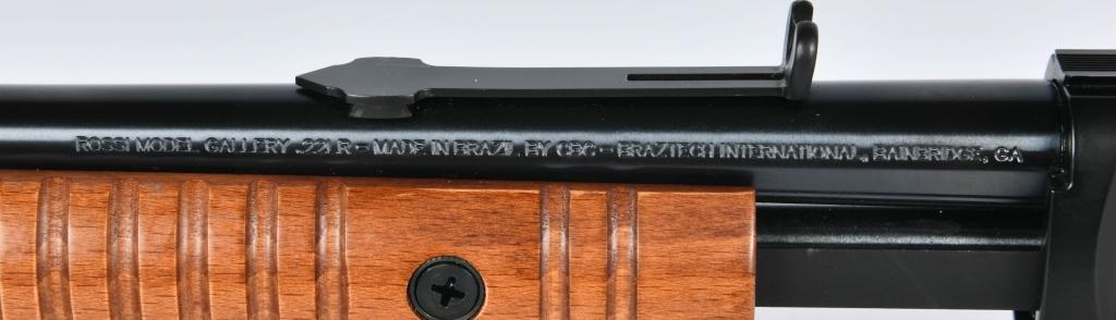 New Rossi Gallery .22 LR Pump Action Rifle