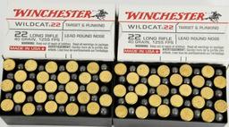 500 Rounds Of Winchester Wildcat .22 LR Ammo