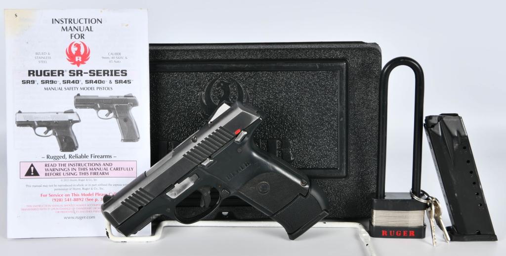 Ruger SR40c Semi Auto Pistol .40 S&W