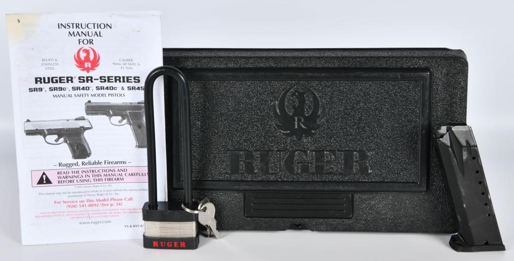 Ruger SR40c Semi Auto Pistol .40 S&W