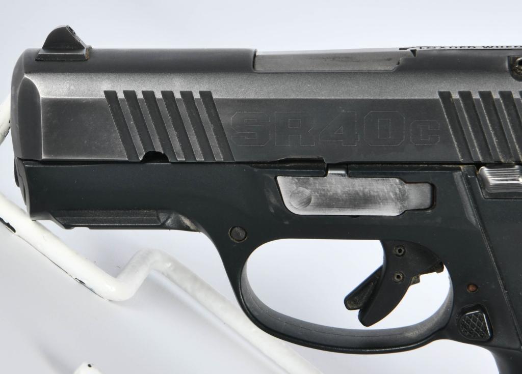 Ruger SR40c Semi Auto Pistol .40 S&W