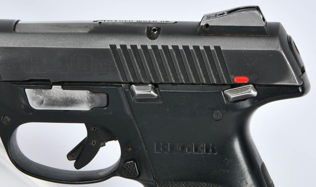 Ruger SR40c Semi Auto Pistol .40 S&W